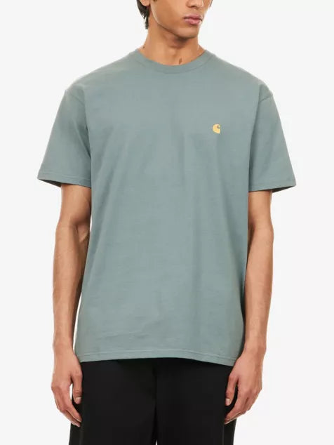 CARHARTT WIP Chase Logo-Embroidered Cotton T-Shirt