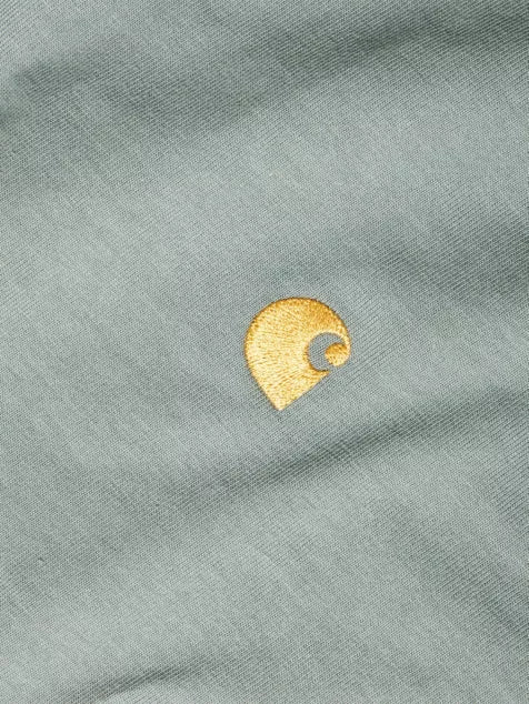CARHARTT WIP Chase Logo-Embroidered Cotton T-Shirt
