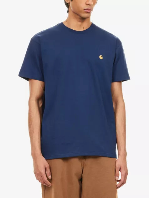 CARHARTT WIP Chase Logo-Embroidered Cotton T-Shirt