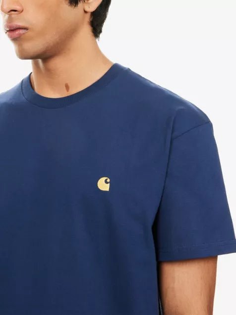 CARHARTT WIP Chase Logo-Embroidered Cotton T-Shirt