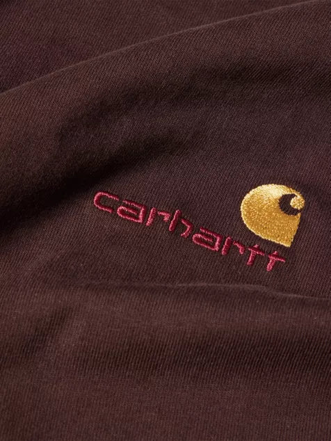CARHARTT WIP American Script Crewneck Cotton-Jersey T-Shirt