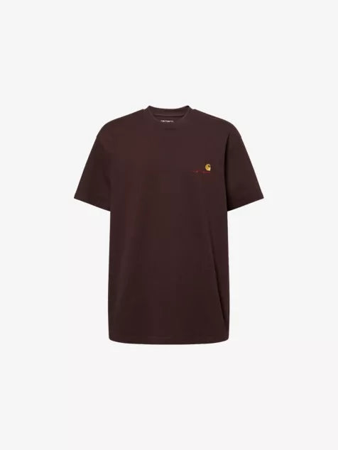 CARHARTT WIP American Script Crewneck Cotton-Jersey T-Shirt
