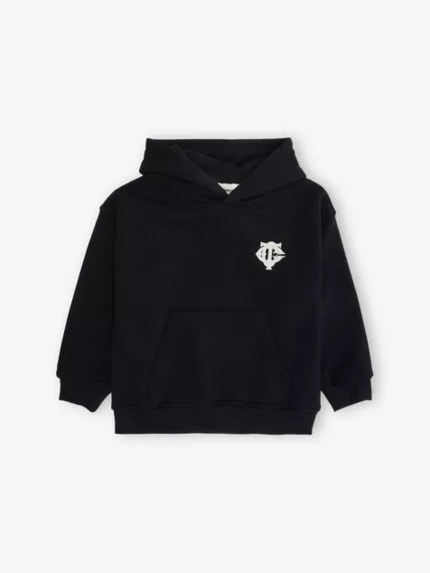 THE COUTURE CLUB Applique-Emblem Stretch-Cotton Hoody 1-10 Years