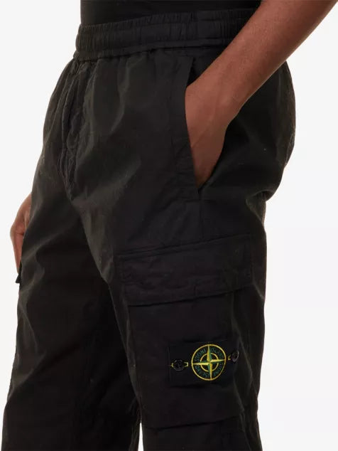 STONE ISLAND Paracadute Cotton Cargo Trousers