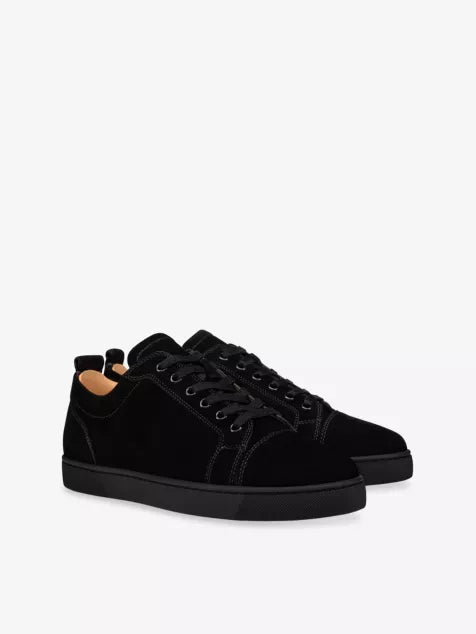 CHRISTIAN LOUBOUTIN Louis Junior Suede Trainers
