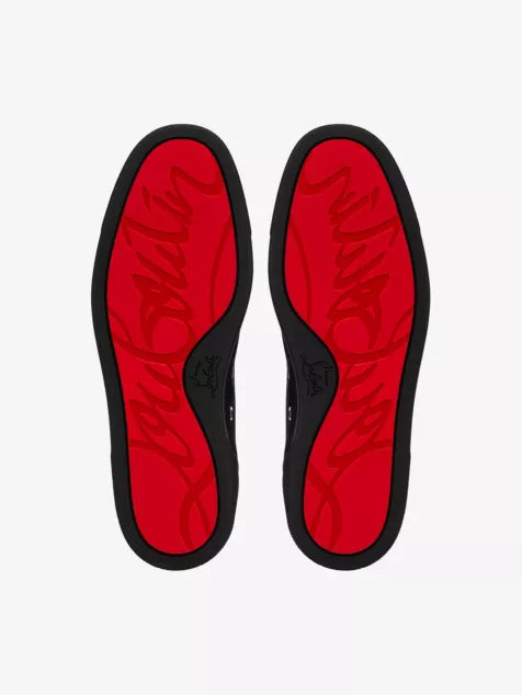 CHRISTIAN LOUBOUTIN Louis Junior Suede Trainers