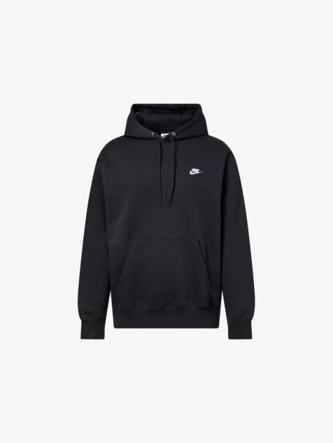 Core Club Brand-Embroidery Cotton-Blend Hoodie