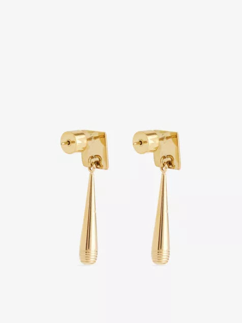 Iris 18ct Gold PVD Plated Stainless-Steel Earrings