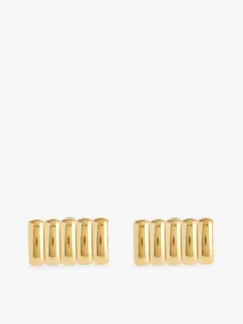 HEAVEN MAYHEM Clemmie Maxi 18ct Gold PVD Plated Stainless-Steel Earrings