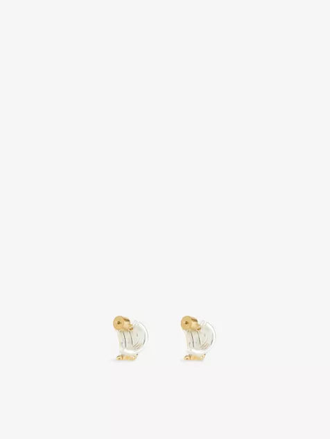 HEAVEN MAYHEM Clove 18ct Gold PVD And Sliver Plated Stainless-Steel Earrings