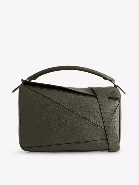 LOEWE Puzzle Large Leather Top Handle Bag