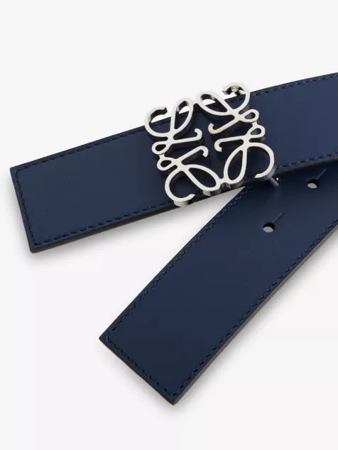 Anagram Reversible Leather Belt