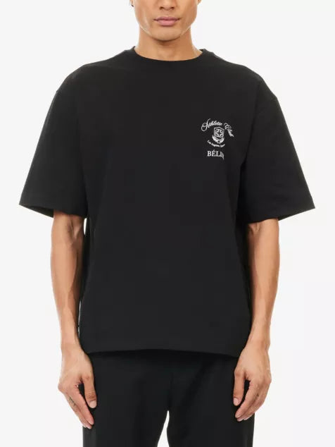 BELIER Athletic Club Crewneck Cotton-Jersey T-Shirt