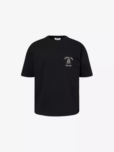 BELIER Athletic Club Crewneck Cotton-Jersey T-Shirt