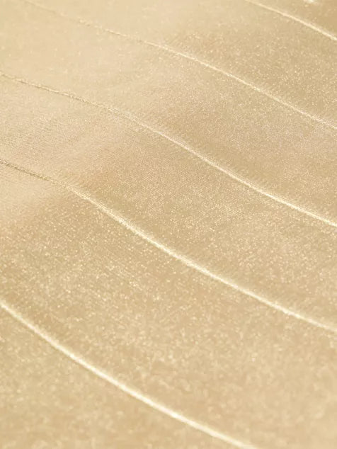 Idol Metallic Bandage Corset Top