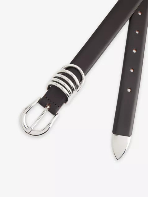 Hollyhock Leather Belt