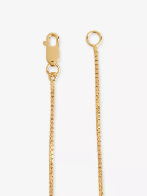 Dreamcatcher Wing Gold-Plated Sterling-Silver Necklace