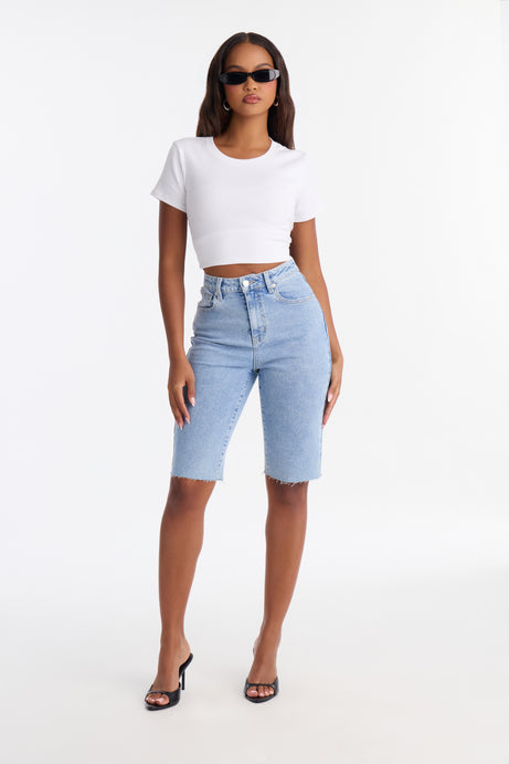 Best 90s Life Stretch Bermuda Shorts