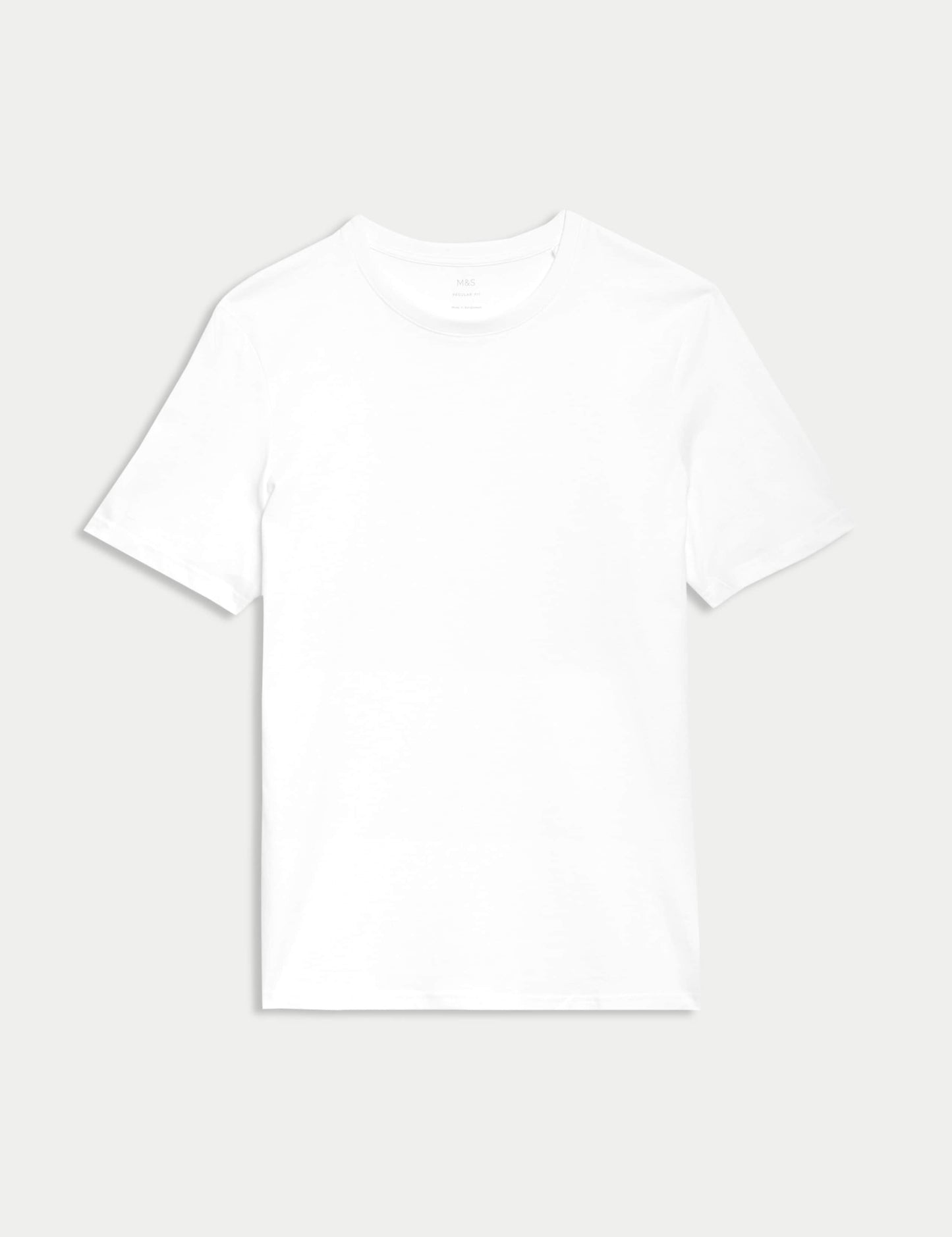 Regular Fit Pure Cotton Crew Neck T-Shirt