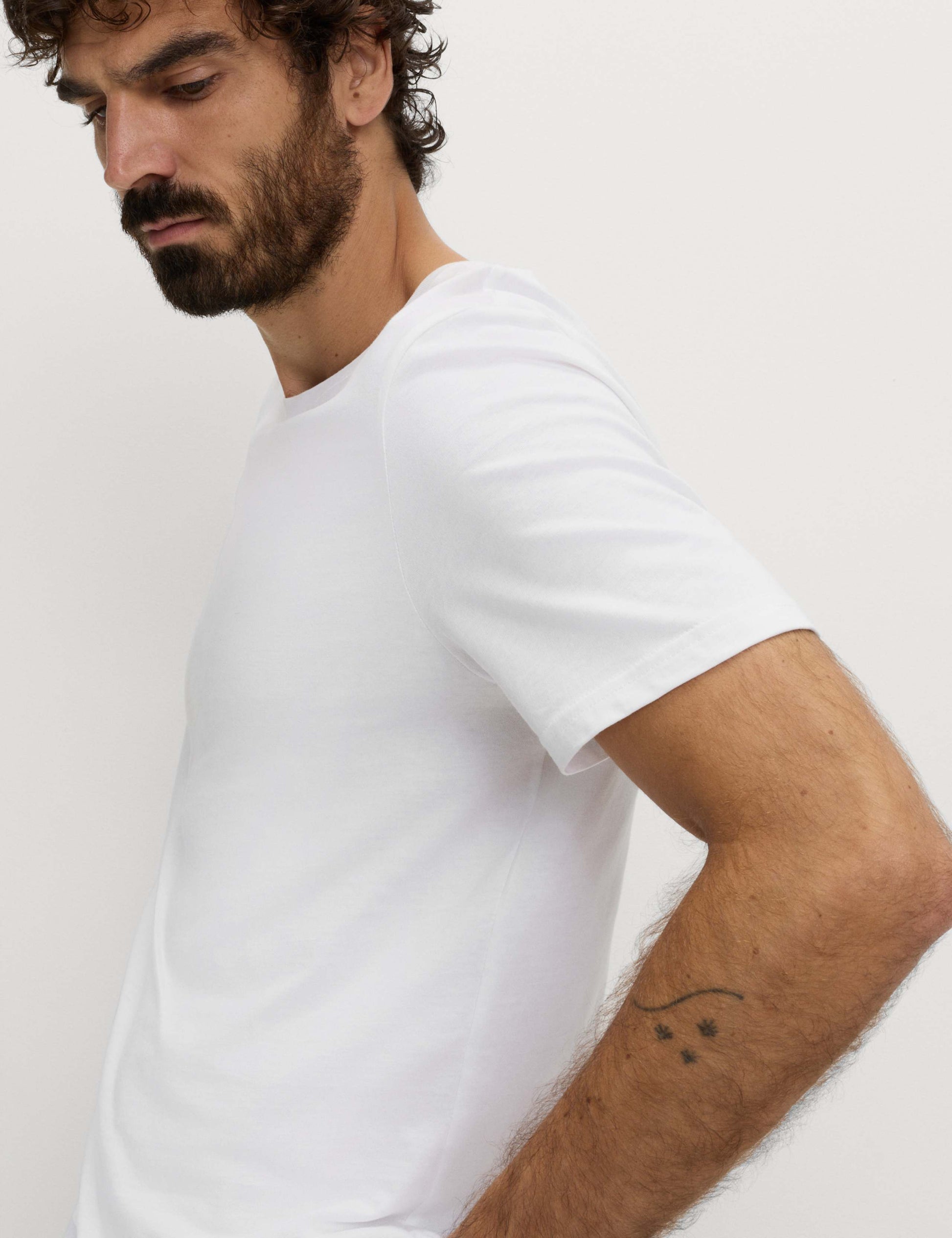 Regular Fit Pure Cotton Crew Neck T-Shirt