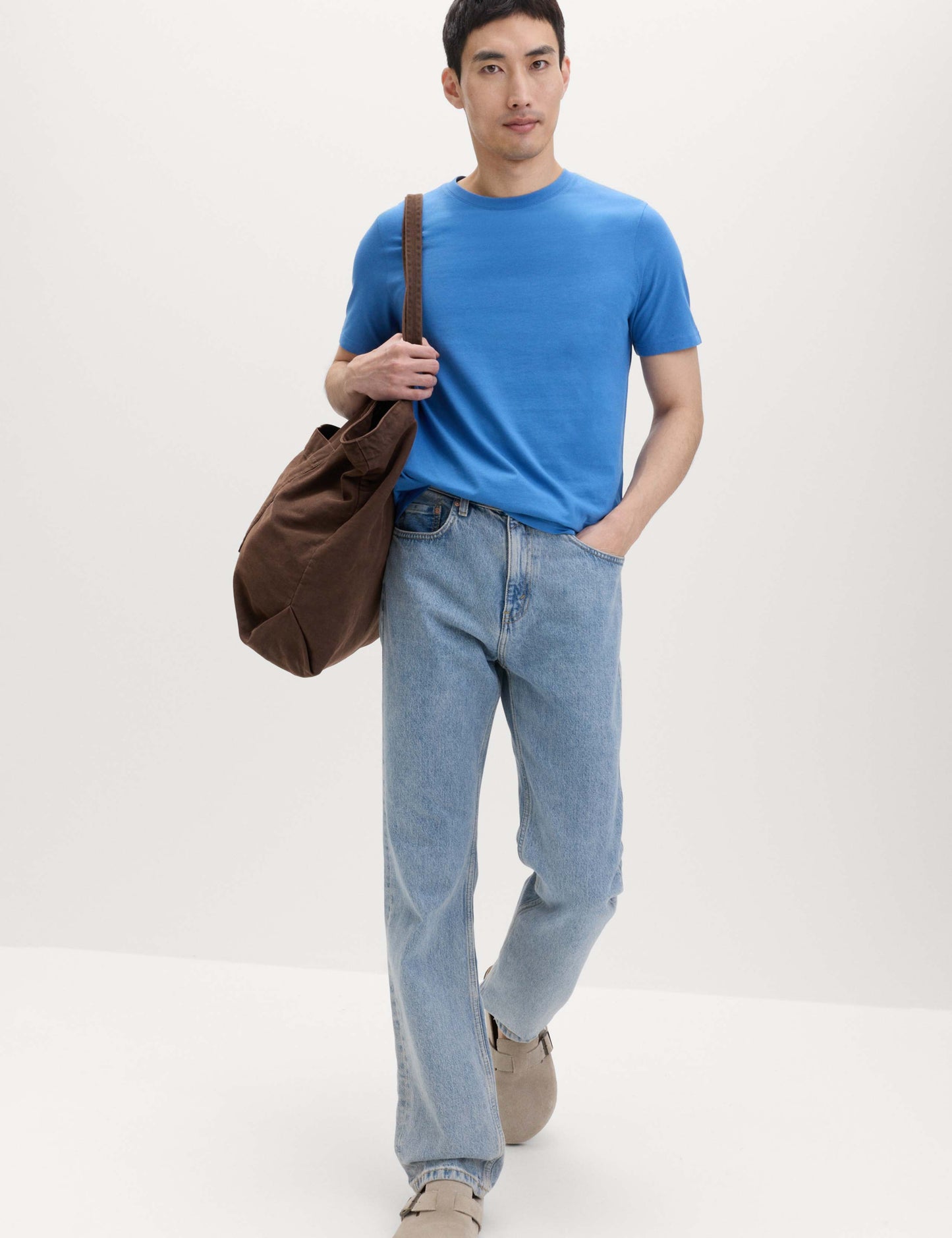 Regular Fit Pure Cotton Crew Neck T-Shirt
