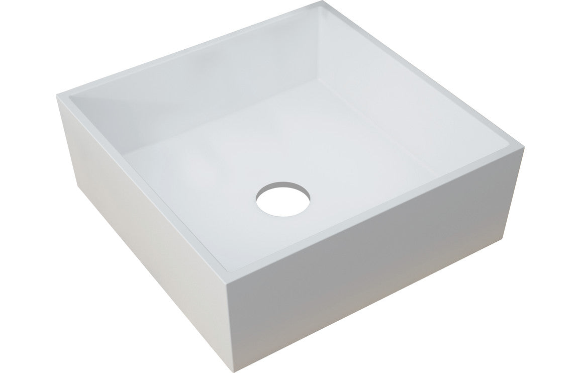 Rue 426mm Square Resin Basin