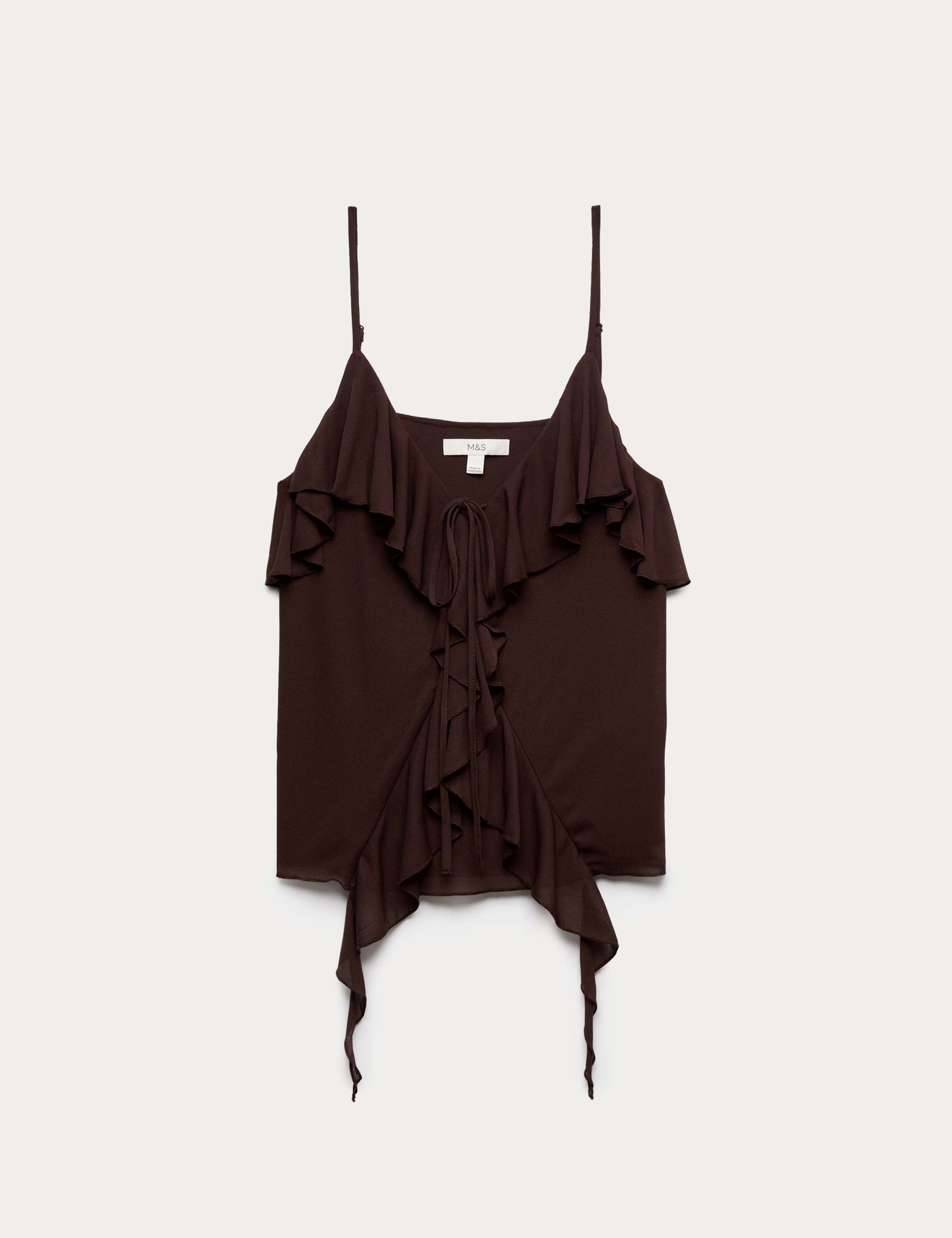 Ruffle Floaty Cami Top