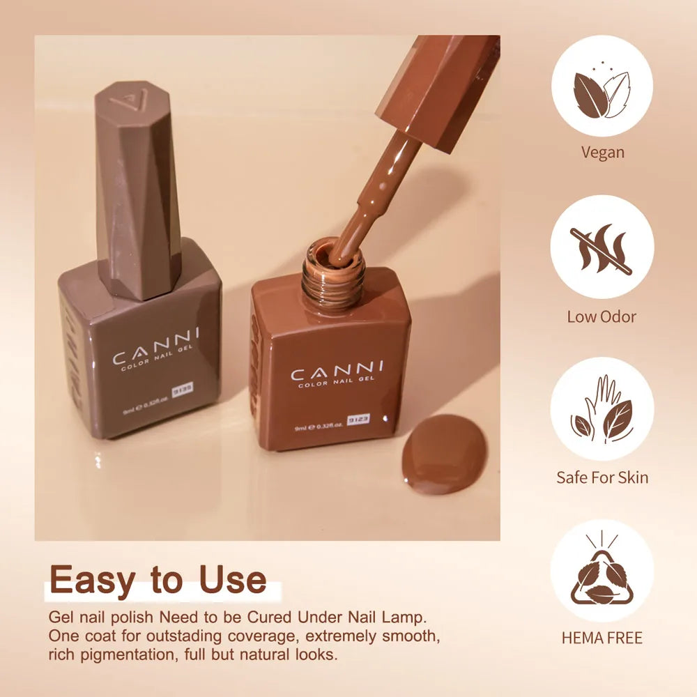 CANNI 9ml TPO/HEMA FREE Gel Polish Winter Colors Manicure - Interactive Group