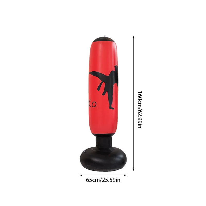NNEOBA 160cm Inflatable Boxing Bag for Kids and Adults - Interactive Group
