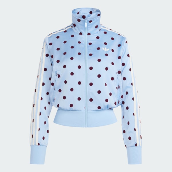 SATIN POLKA DOTS TT Track Top