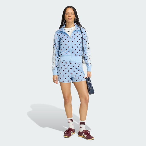 SATIN POLKA DOTS TT Track Top