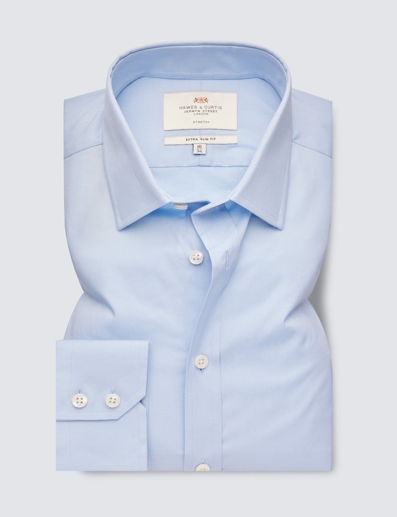 Extra Slim Fit Blue Shirt