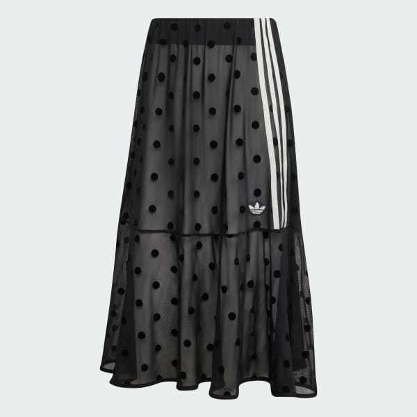 SHEER POLKA DOTS SKIRT