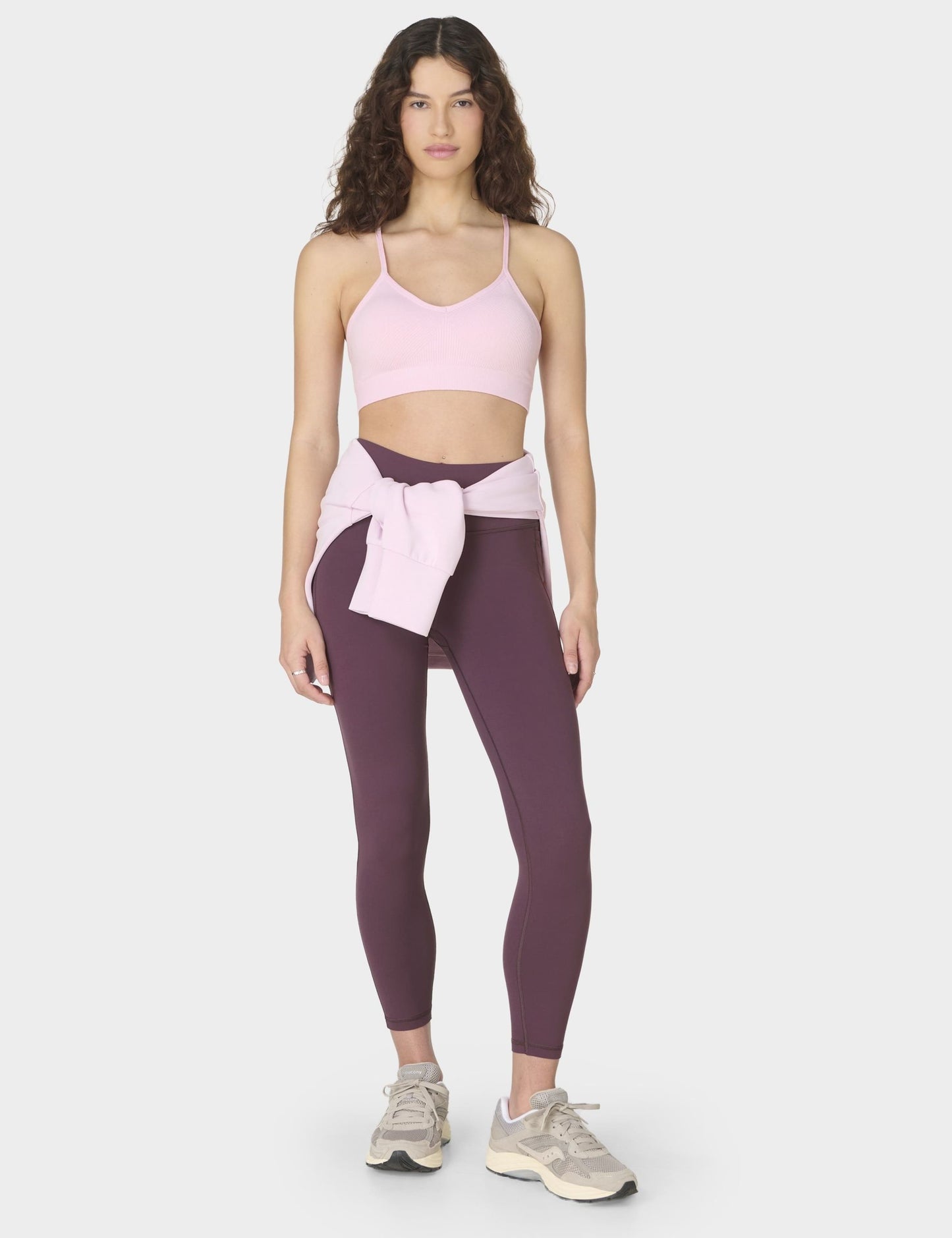 Soft Ribbed Sports Bra