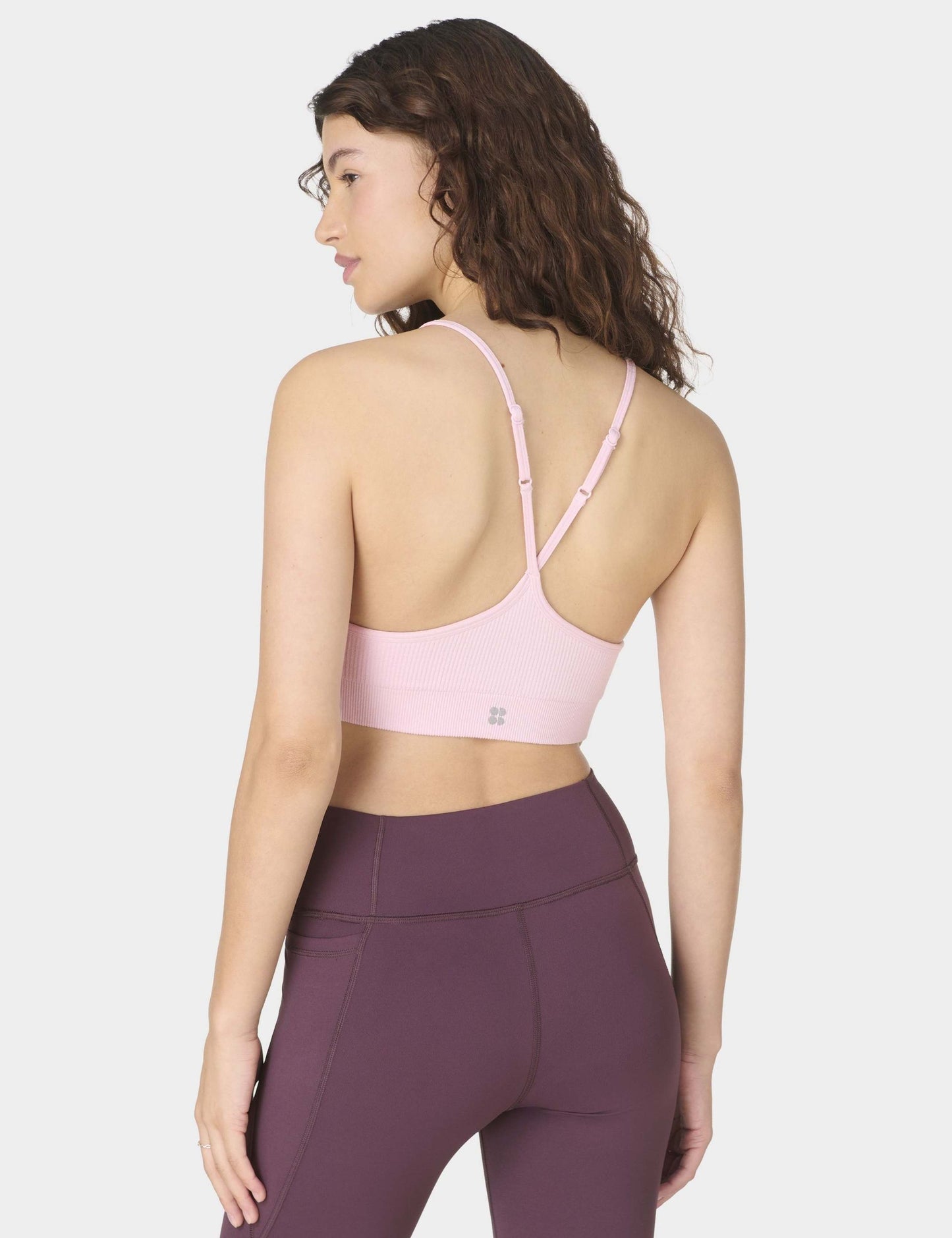 Soft Ribbed Sports Bra