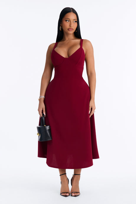 Charolette Tank Strap Midi Dress