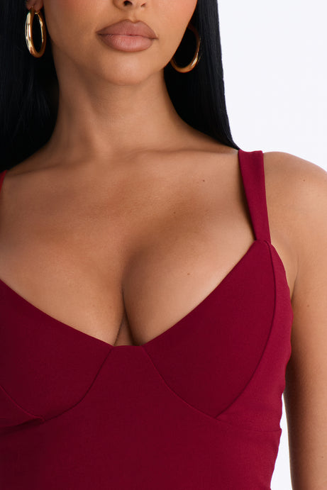 Charolette Tank Strap Midi Dress
