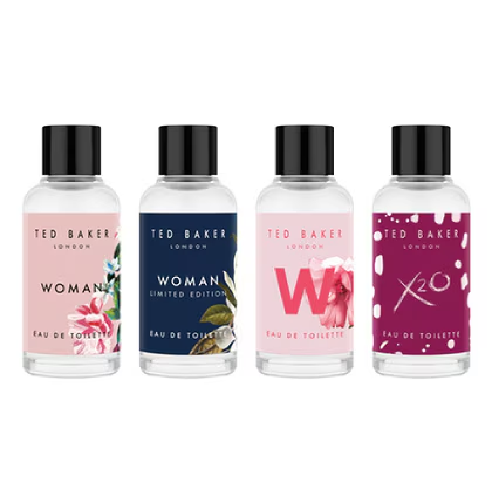 Ted Baker Miniature Icons Discovery Set Gift For Her 4 x 15ml