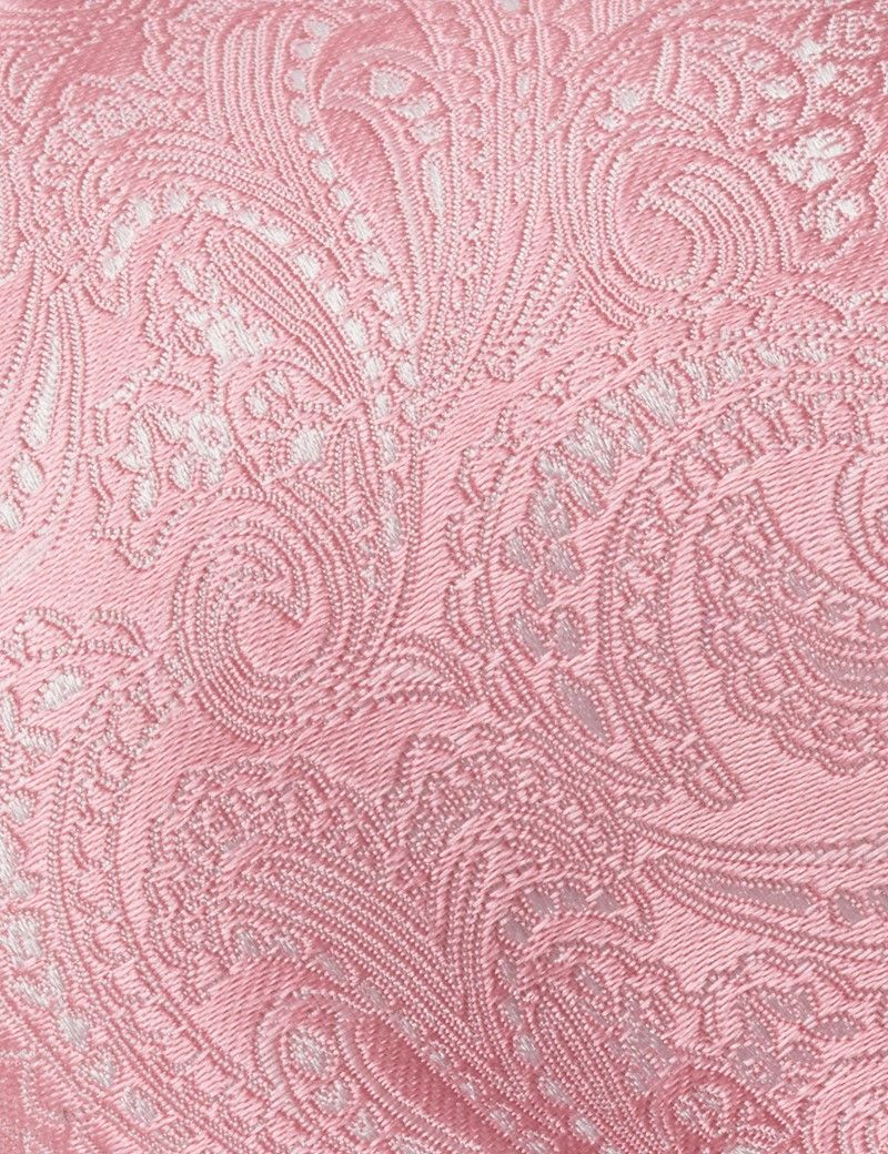 Pink Paisley Tie