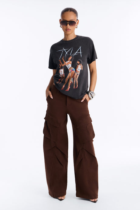 Tyla Dancing Portrait Washed Tee
