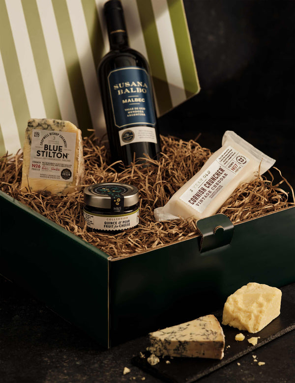 The Red Wine & Cheese Gift