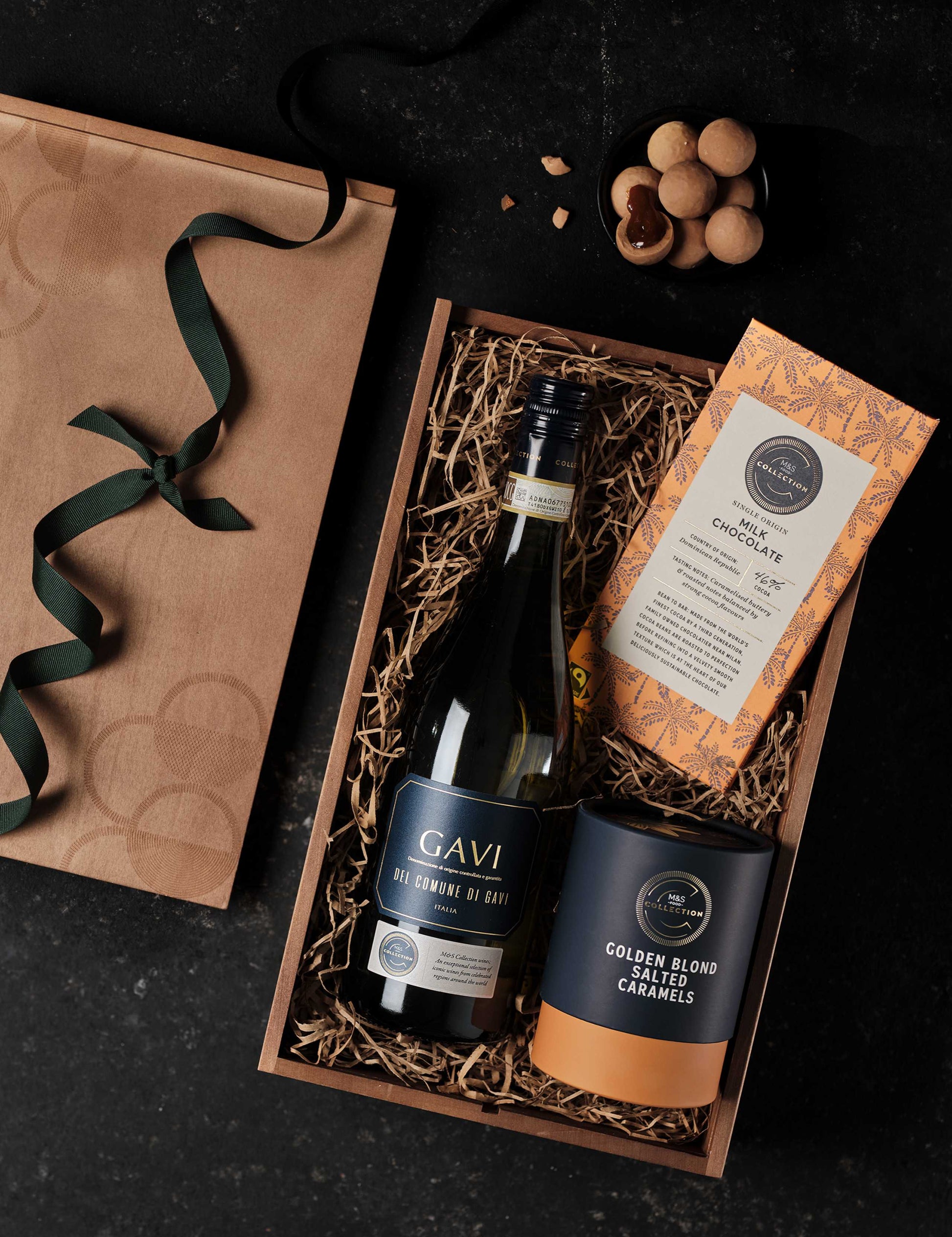 The White Wine & Chocolate Gift Box