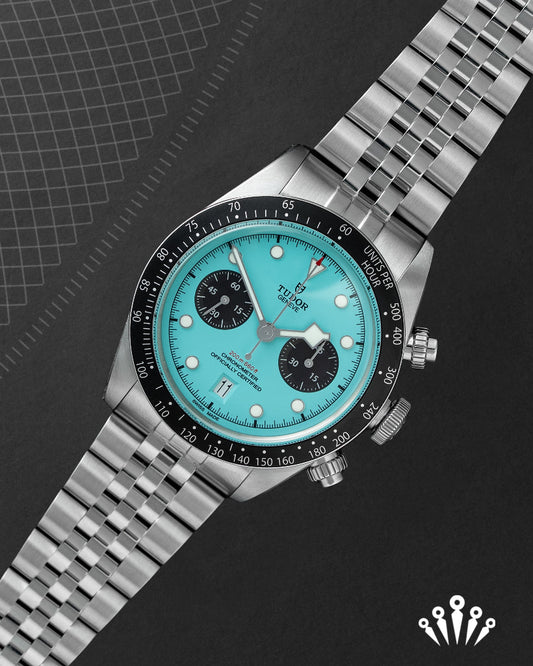 Tudor Black Bay Chrono "Flamingo Blue"
