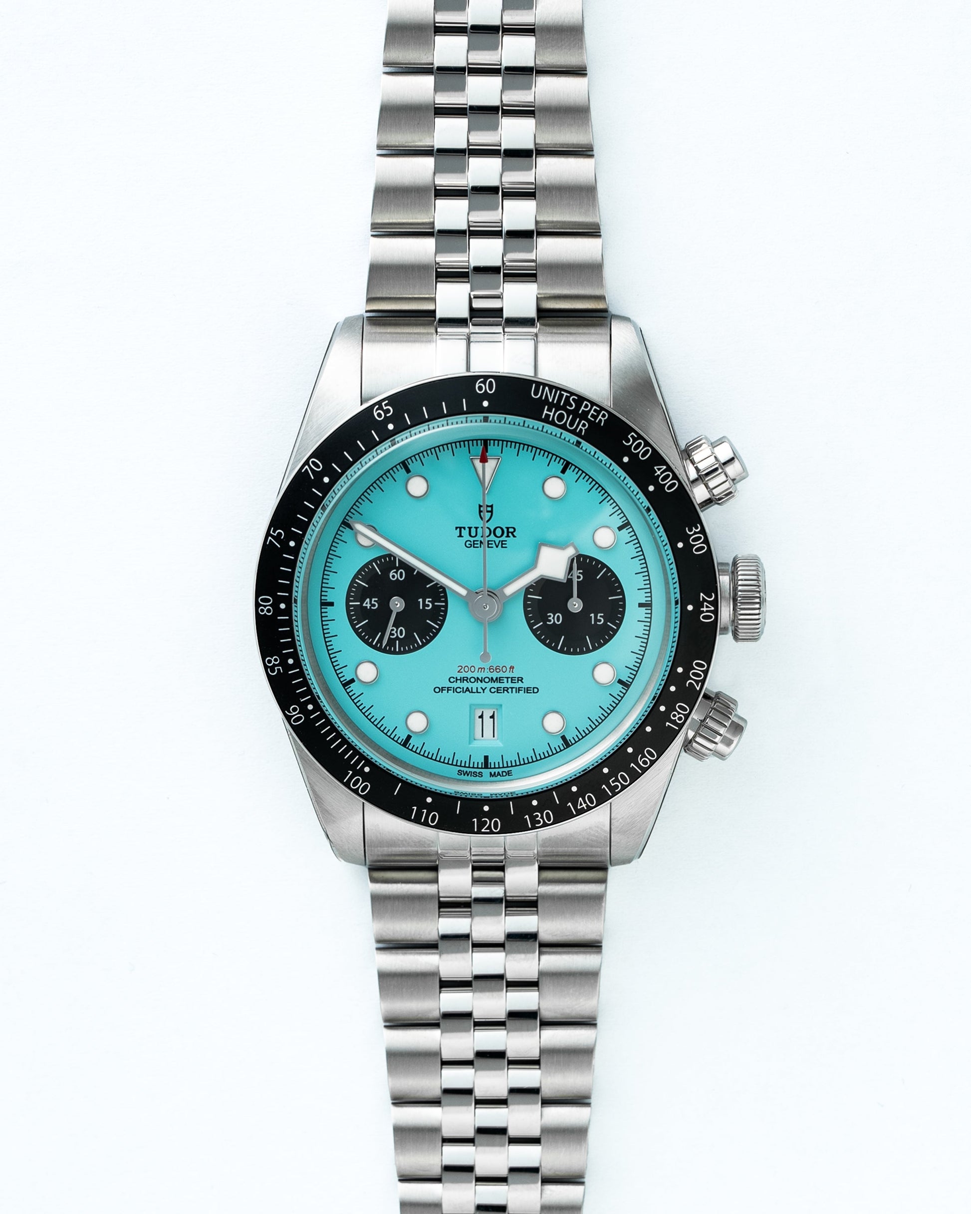 Tudor Black Bay Chrono "Flamingo Blue"