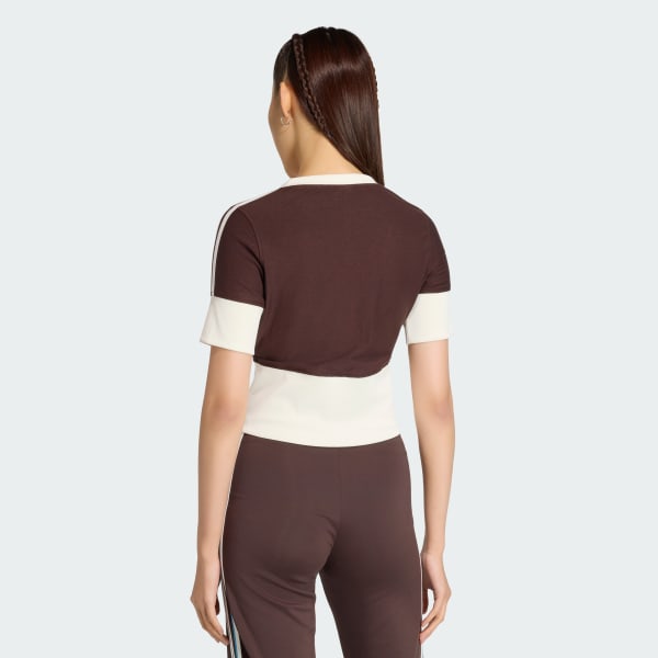 V-NECK SHIRT WITH BUTTONS
