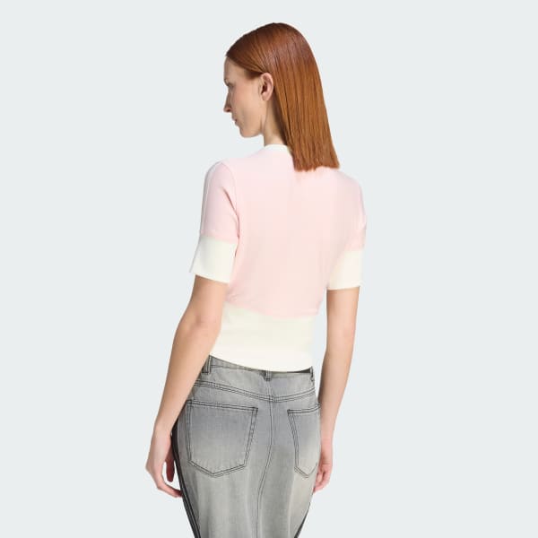 V-NECK SHIRT WITH BUTTONS