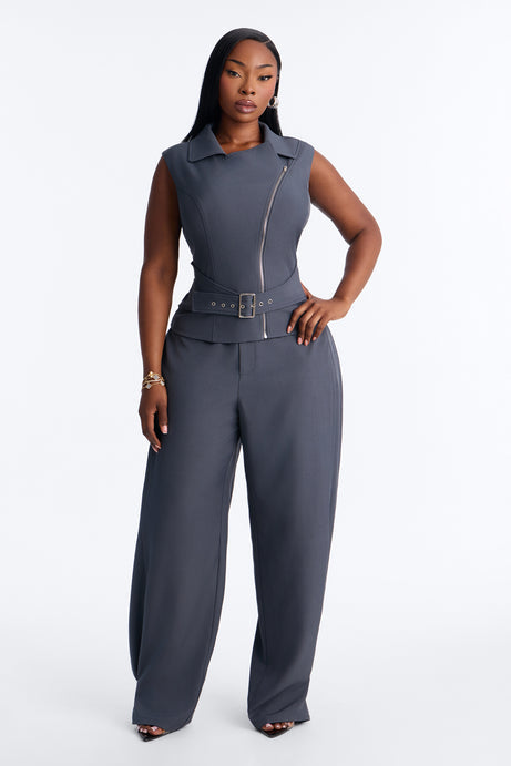 Hold It Down Balloon Pant Set