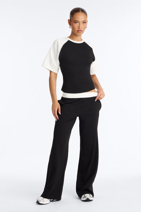 Maya Fitted T-Shirt Pant Set