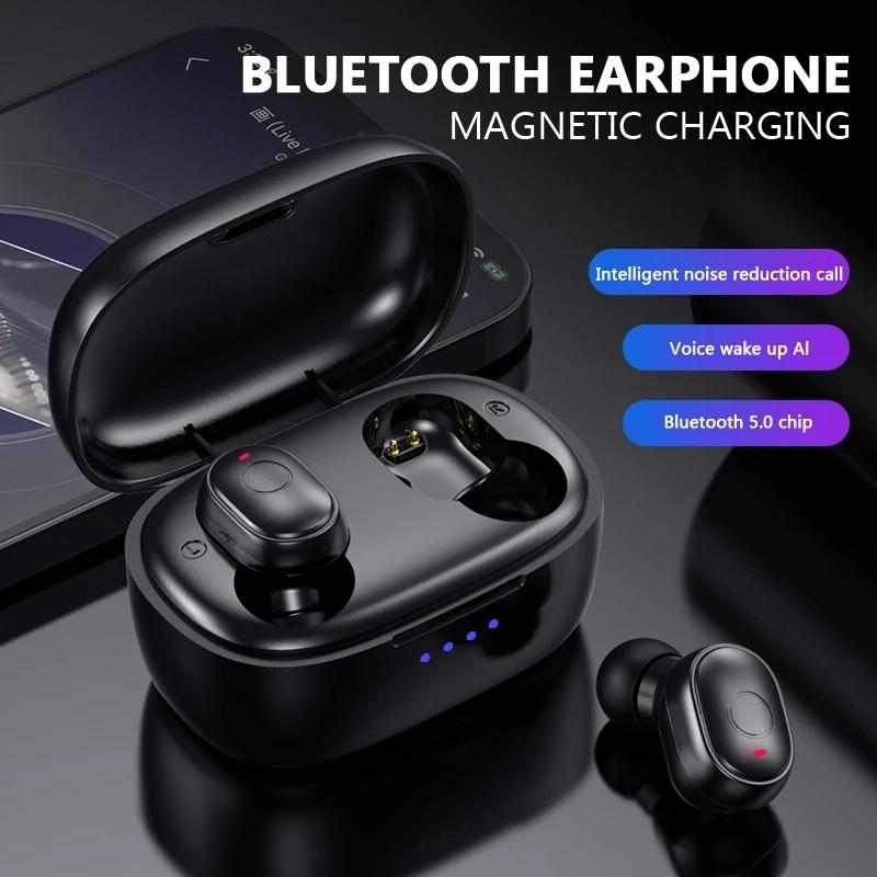 NNEDSZ Waterproof Mini Touch-Control Bluetooth Earphones With Noise Cancelling - Interactive Group