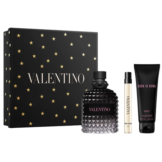 Valentino Born In Roma Uomo Eau De Toilette Gift Set 100ml
